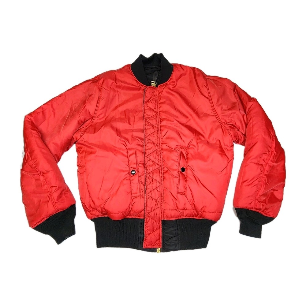 Alpha Industries NASA Apollo MA-1 Reversible Bomber Jacket S - Picture 3 of 12